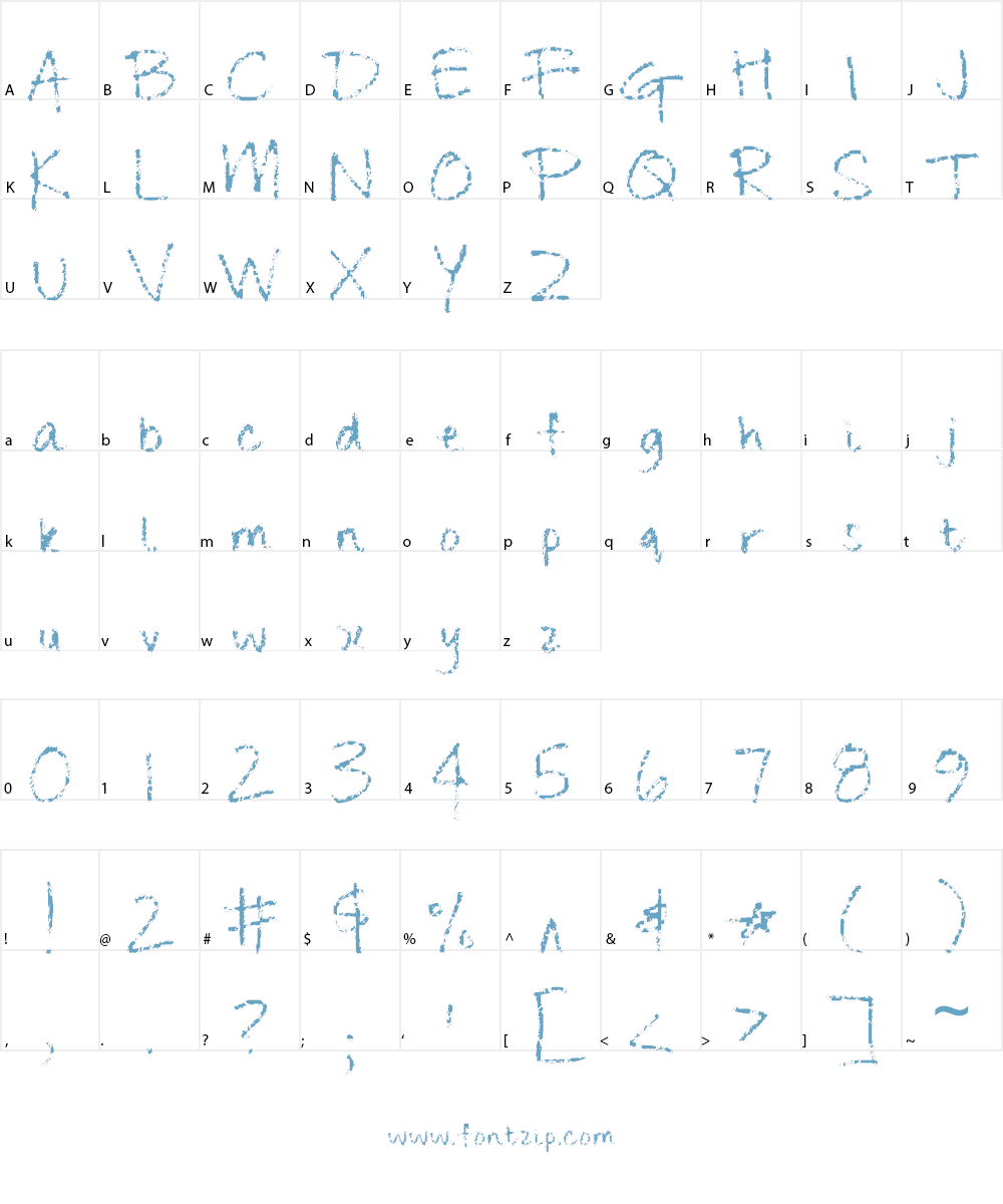 Change Tomorrow Today Font Character